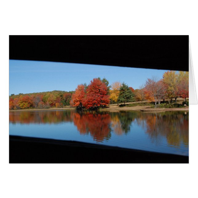 Tarjeta Deer Lake (Anverso (Horizontal))