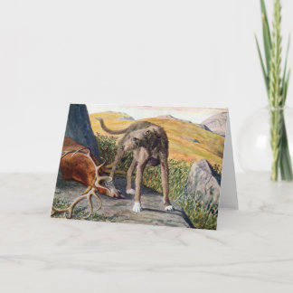 Tarjeta Deerhound Notecard