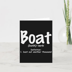 Tarjeta Definición de barco rompe otro mil divertidos Bo
