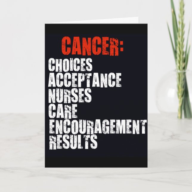 Tarjeta Definición de cáncer (Anverso)