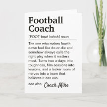 Definición de Entrenador de Fútbol Personalizada d