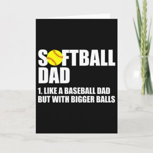 Tarjeta Definición de Papá Softll Divertida