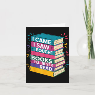 Tarjeta Definición de Tsundoku bibliófilo amante de los li