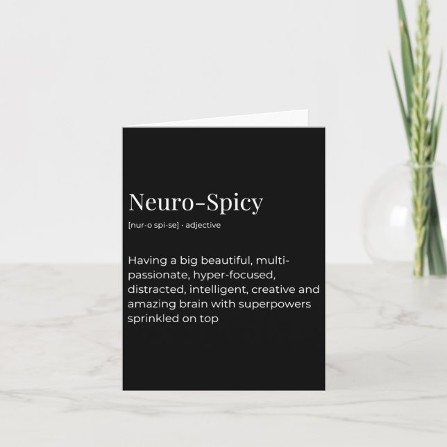 Tarjeta Definición neuropicante (Anverso)