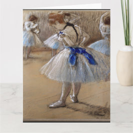 Tarjeta Degas Study of a Dancer