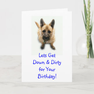 Tarjeta ¡Deja GetDown y Dirtyfor YourBirthday!