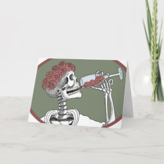 Tarjeta deja la bebida