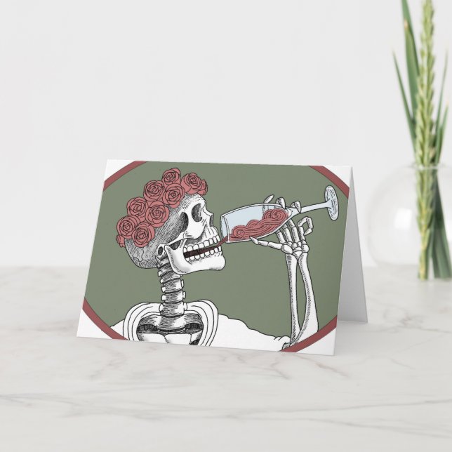 Tarjeta deja la bebida (Anverso)