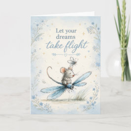 Tarjeta Deja que tus sueños despeguen