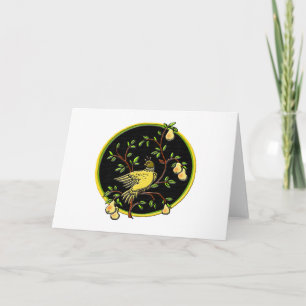 Tarjeta del 1er día de Navidad (En blanco)