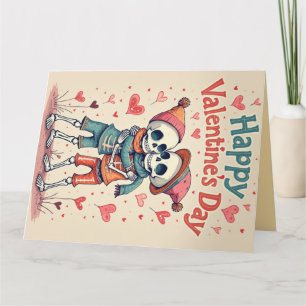 Tarjeta del Abrazo Eterno del Día de San Valentín