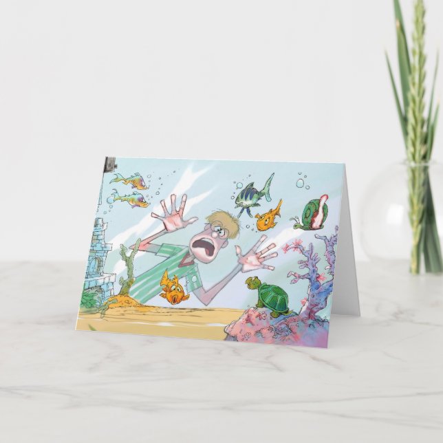 Tarjeta del acuario (Anverso)