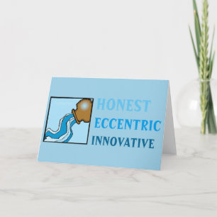Tarjeta del acuario de la personalidad del Rótulo