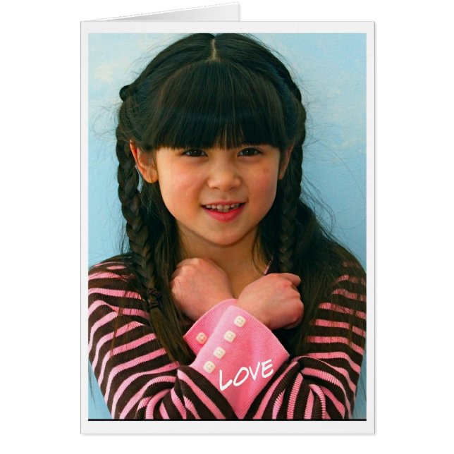 Tarjeta del AMOR de SLG (Frente)