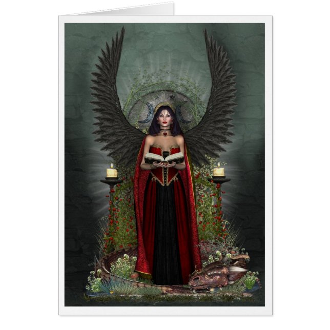 Tarjeta del ángel - ángel de guarda II (Frente)