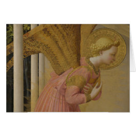 Tarjeta del ángel de la anunciación Fra Angelico C