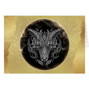 Tarjeta del año del dragón 2024