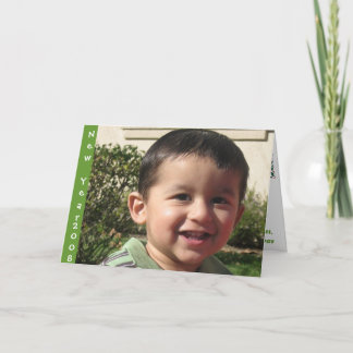 Tarjeta del Año Nuevo 2008