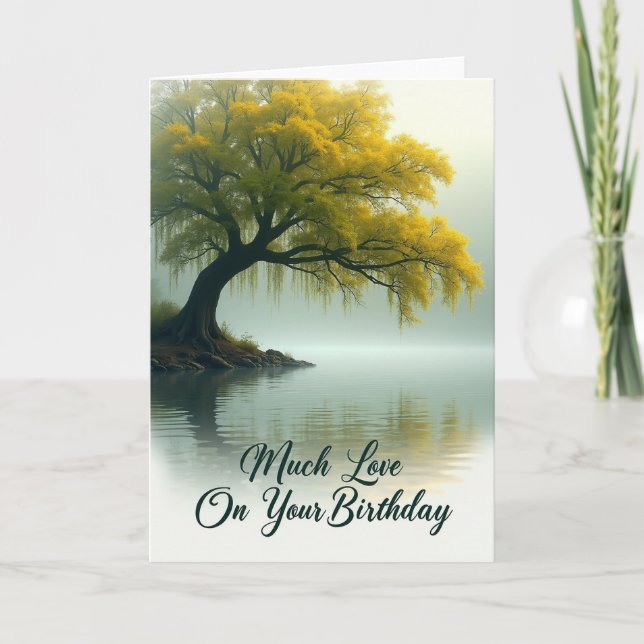 Tarjeta del Árbol Dorado Pacífico (Anverso)