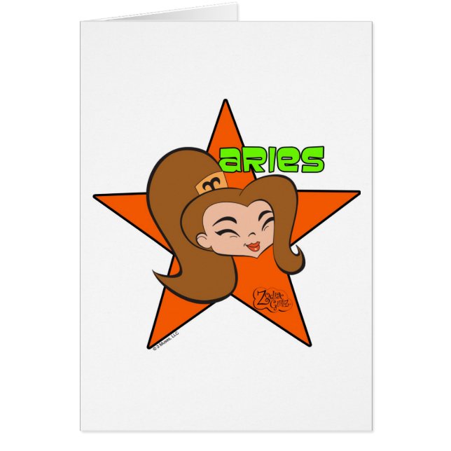 Tarjeta del aries (Frente)