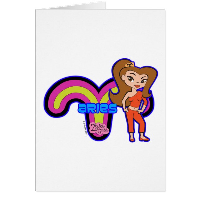 Tarjeta del aries (Frente)