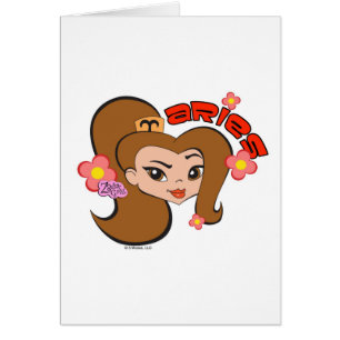 Tarjeta del aries