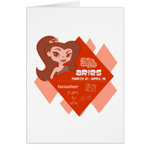 Tarjeta del aries