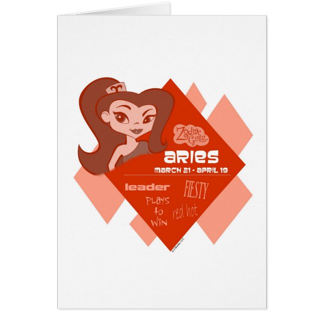 Tarjeta del aries (Frente)