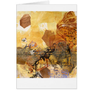 Tarjeta del arte abstracto del pulso de los datos