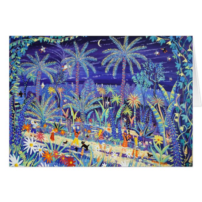 Tarjeta del arte: Brillando intensamente con (Anverso (Horizontal))