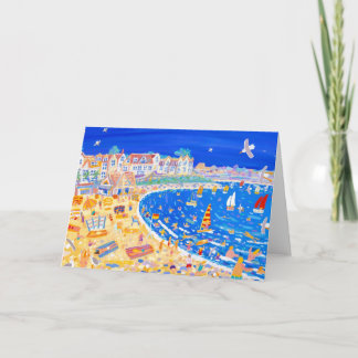 Tarjeta del arte: Café de la playa de Gylly.