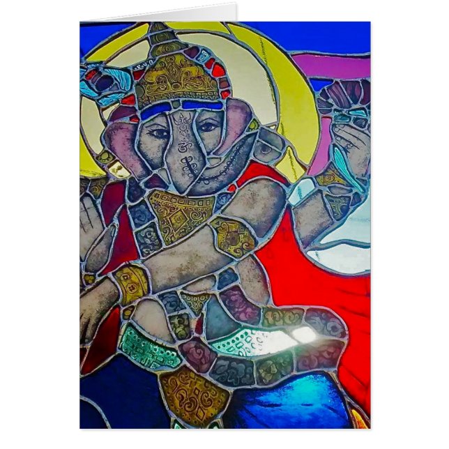 Tarjeta del arte de Ganesh (Frente)
