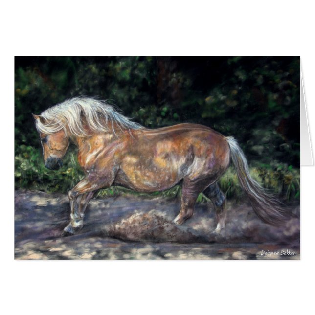 Tarjeta del arte de la brisa de la tarde (Anverso (Horizontal))