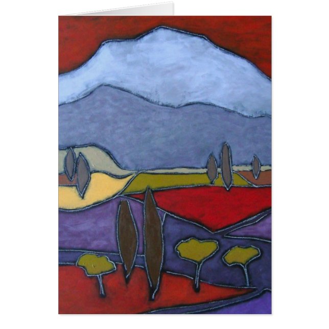 Tarjeta del arte de Mont Ventoux I (Frente)