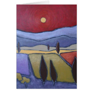 Tarjeta del arte de Mont Ventoux II