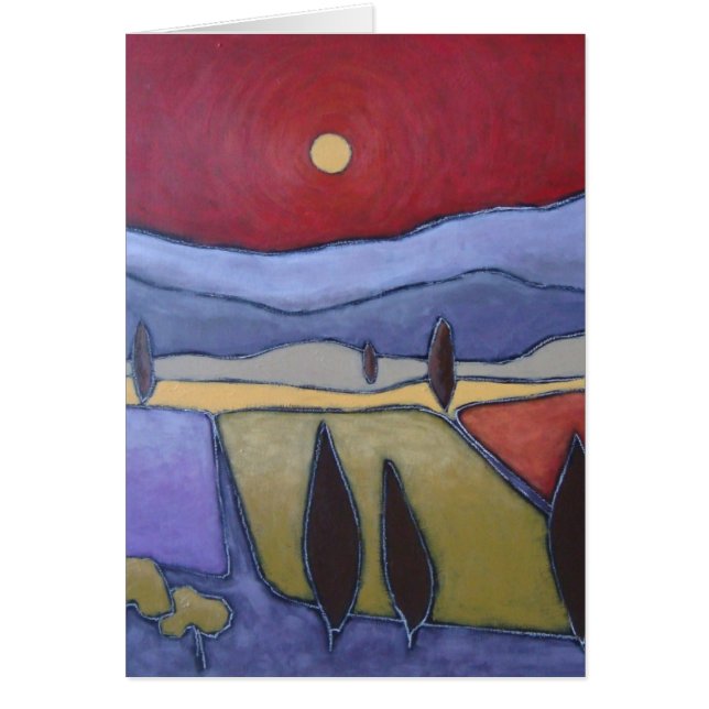 Tarjeta del arte de Mont Ventoux II (Frente)