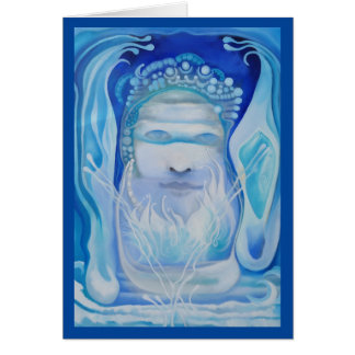 Tarjeta del arte del alcohol del agua