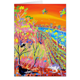 Tarjeta del arte: Estación de Banrock de la fauna