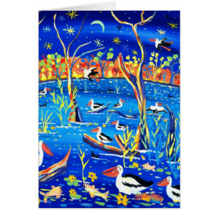 Tarjeta del arte: Estación de Banrock, gallinero