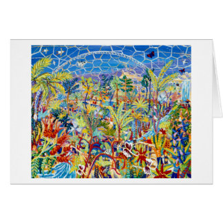 Tarjeta del arte: Jardín de Eden. El proyecto de