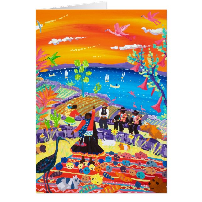 Tarjeta del arte: Patatas liofilizadas de (Frente)