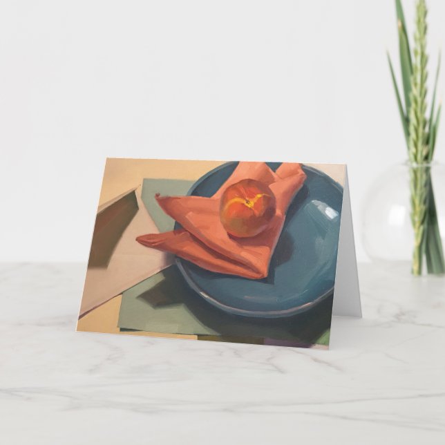 Tarjeta del arte, tarjeta de felicitación en (Anverso)