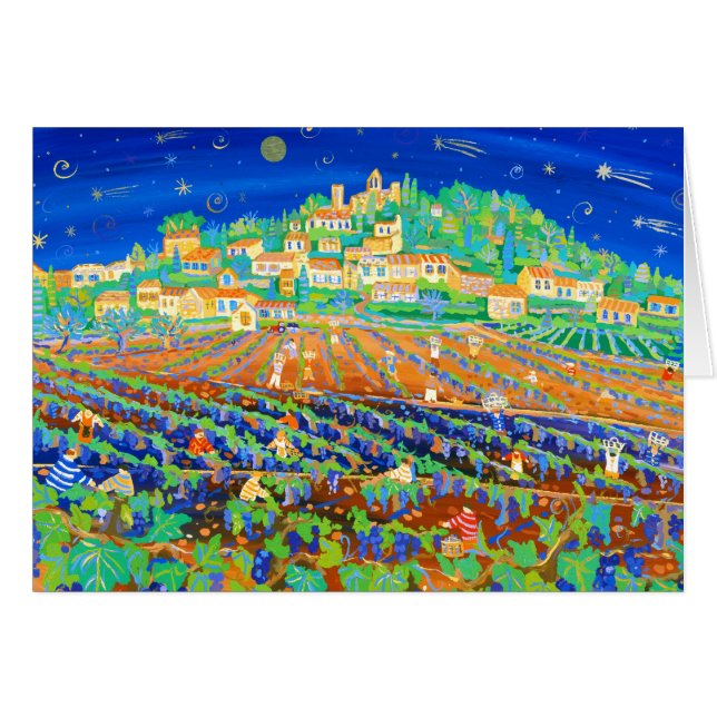 Tarjeta del arte: Una noche del Shooting Stars, (Anverso (Horizontal))