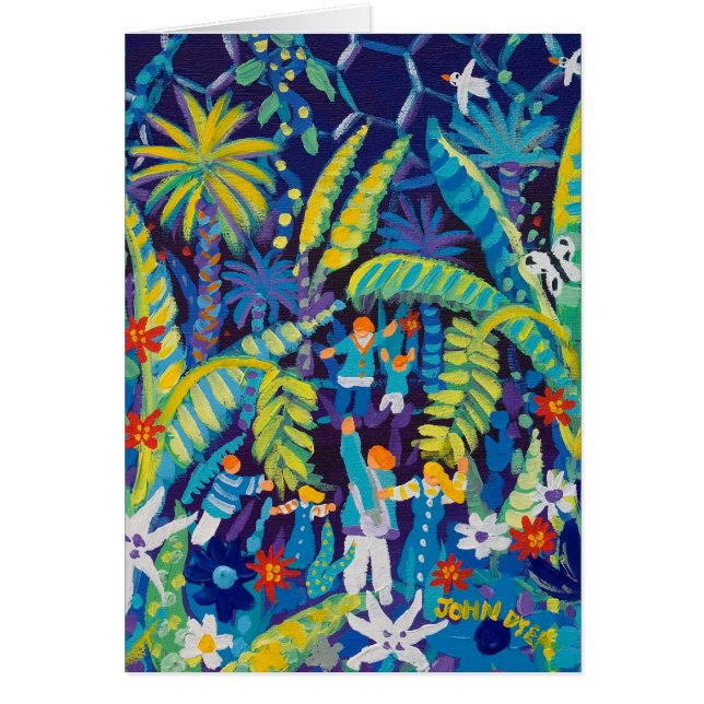 Tarjeta del arte: Valle de la selva, el proyecto (Frente)