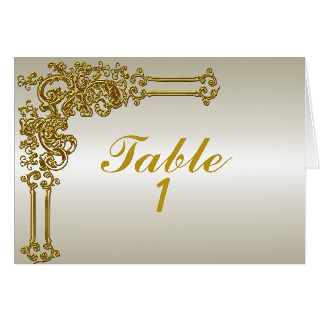 Tarjeta del asiento de la tabla de la boda (Anverso (Horizontal))