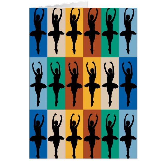 Tarjeta del baile (Frente)