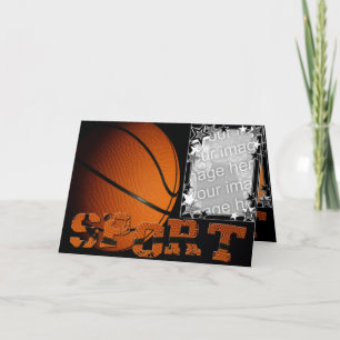 Tarjeta del baloncesto
