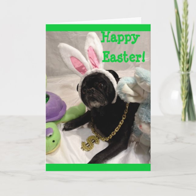 Tarjeta del barro amasado de Pascua (Anverso)