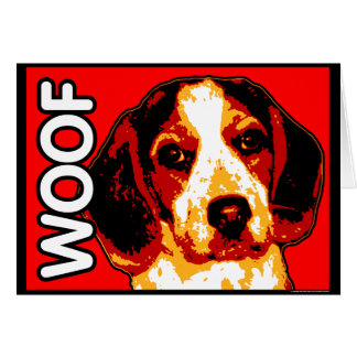 Tarjeta del beagle