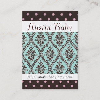 Tarjeta del bebé de Austin
